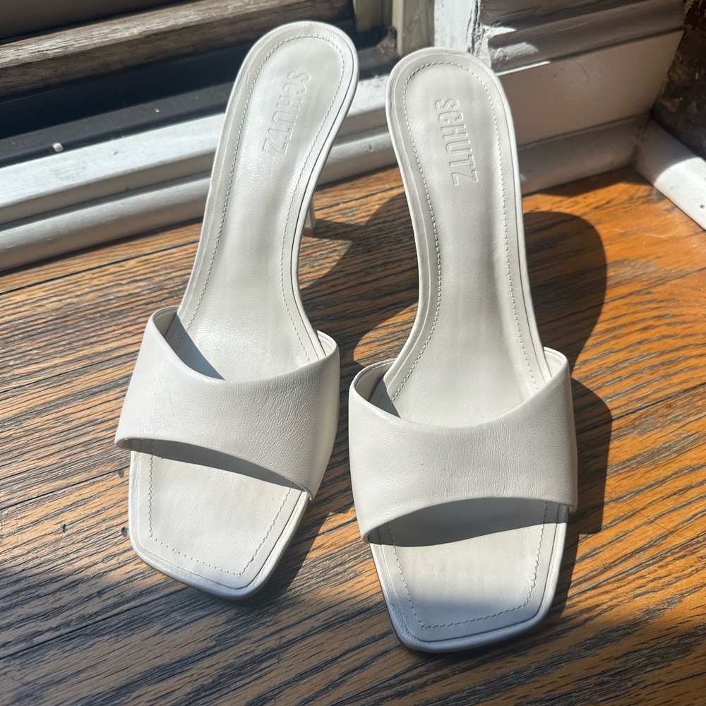 Schutz Women's Pearl Slide Sandals